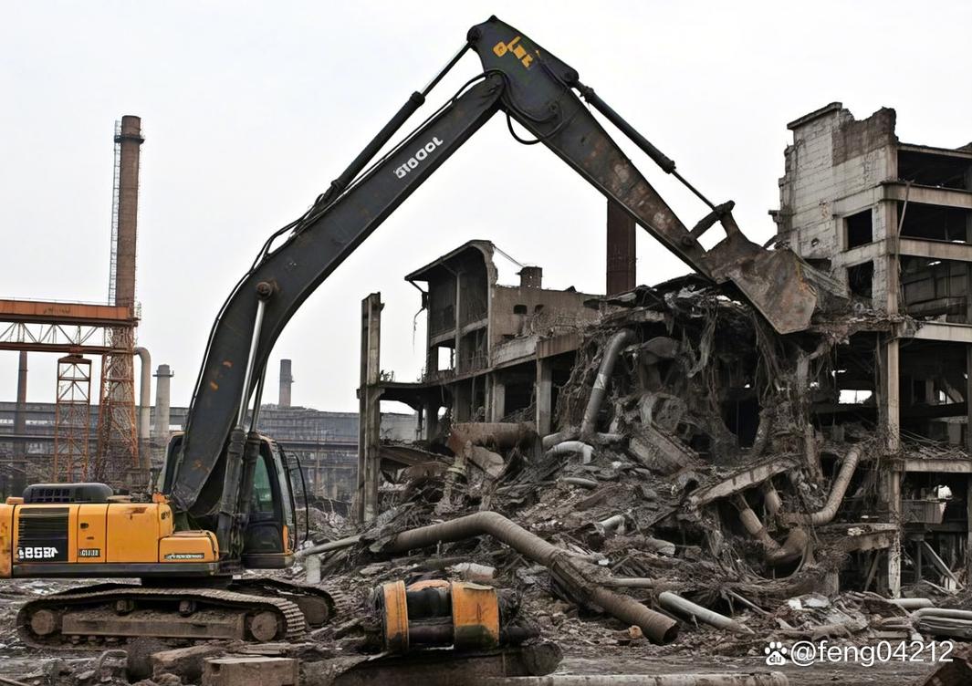 结构炼油食品电子工厂拆除回收公司智破武术之乡难题,施工队拆除作业