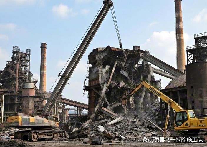 东营办公商务楼拆除施工队,炼油食品电子制药厂拆除回收智能应用